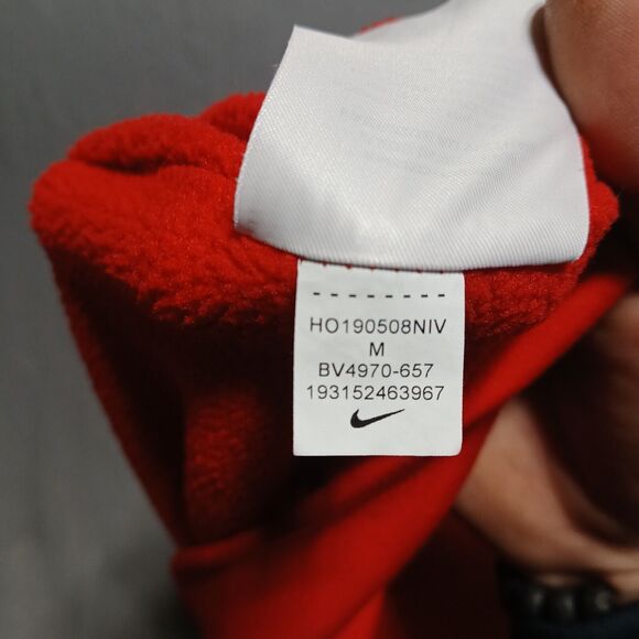 Medium Nike Top - Red Black White - Long Sleeve Shirt - Picture 8 of 8